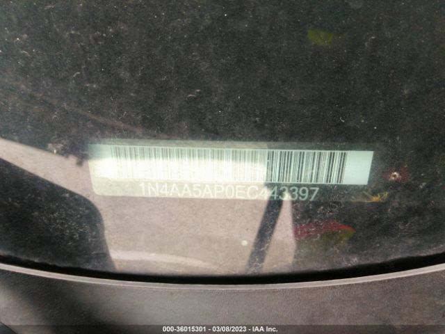1N4AA5AP0EC443397 Nissan Maxima 3.5 Sv W/sport Pkg