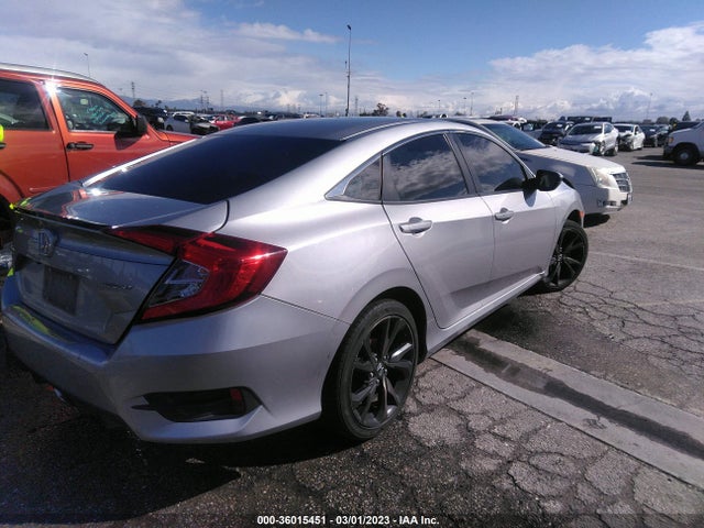 2020 HONDA CIVIC SEDAN SPORT VIN: 2HGFC2F82LH581321