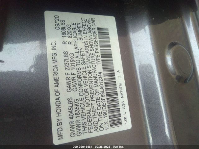 19UDE2F88LA012344 Acura Ilx Pkg