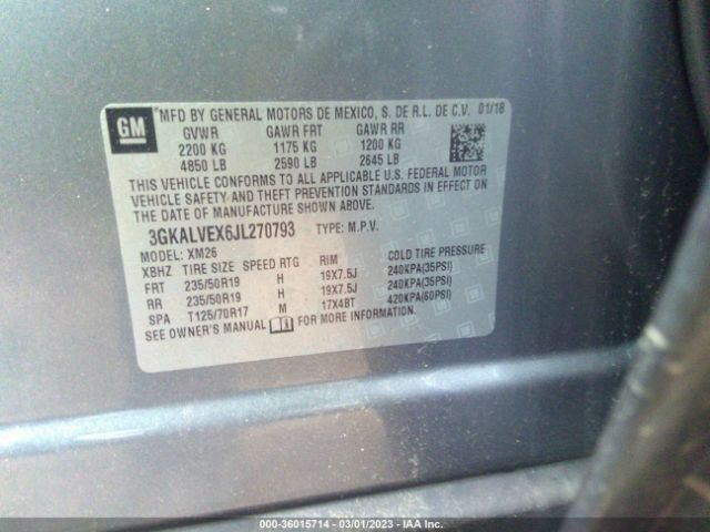 3GKALVEX6JL270793 GMC Terrain Slt