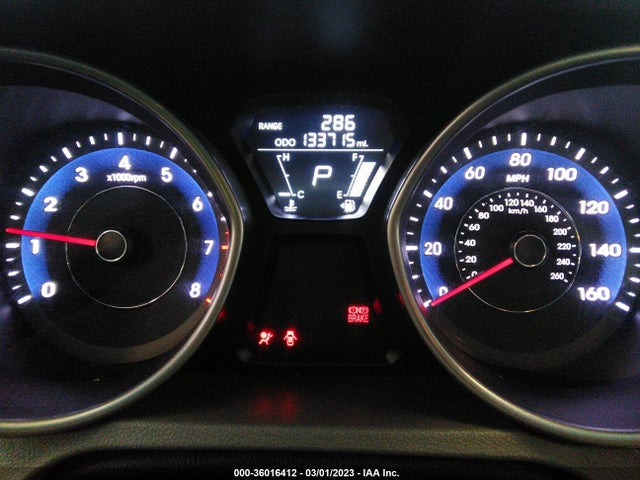 2011 HYUNDAI ELANTRA LTD PZEV VIN: 5NPDH4AE1BH076246
