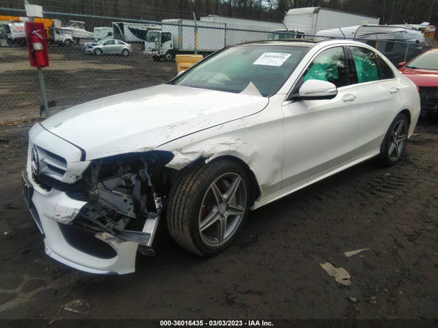 2015 MERCEDES-BENZ C-CLASS C 400 VIN: 55SWF6GBXFU022812