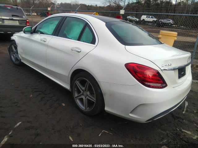 2015 MERCEDES-BENZ C-CLASS C 400 VIN: 55SWF6GBXFU022812