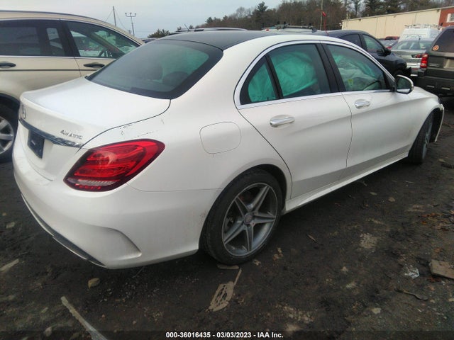 2015 MERCEDES-BENZ C-CLASS C 400 VIN: 55SWF6GBXFU022812