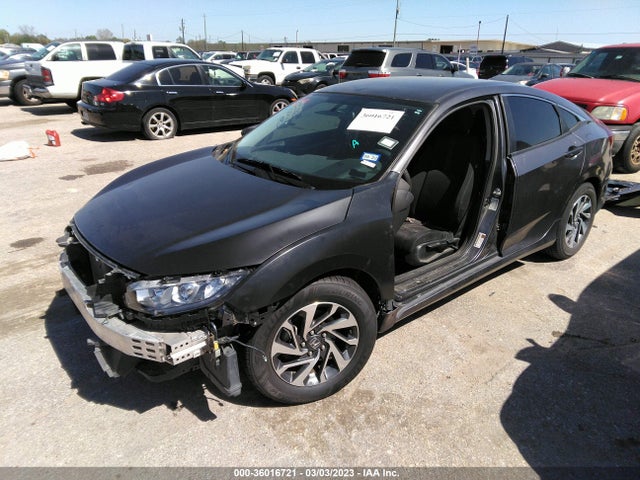 Honda Civic Sedan Lx 2018 2HGFC2F5XJH594112 Image 2
