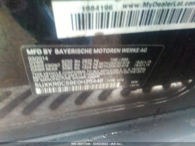 5UXKR0C59E0H25448 BMW X5 Xdrive35i
