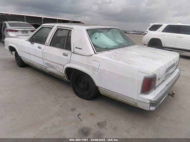 1989 FORD CROWN VICTORIA VIN: 2FABP73F8KX136609