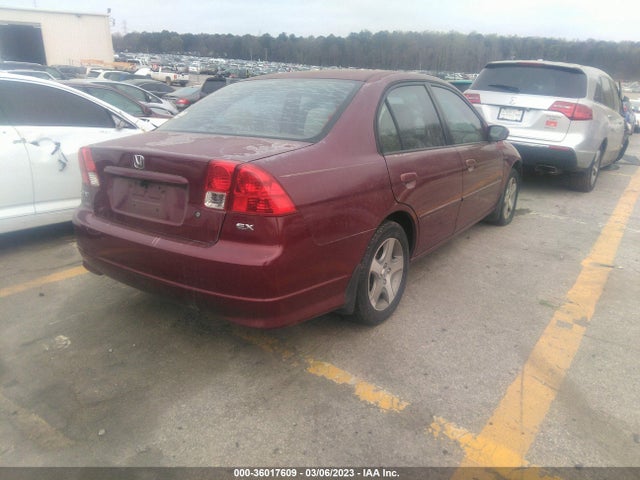 2004 HONDA CIVIC EX VIN: 2HGES26754H601469