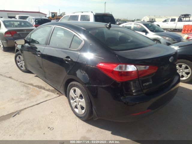 KNAFK4A69E5252867 KIA FORTE LX