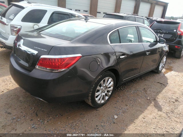 2013 BUICK LACROSSE LEATHER VIN: 1G4GC5E34DF223856