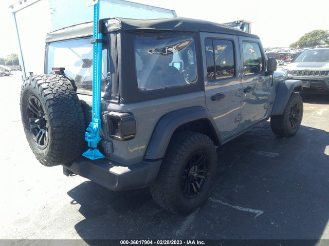 1C4HJXDG6JW240958 Jeep Wrangler Unlimited Sport S