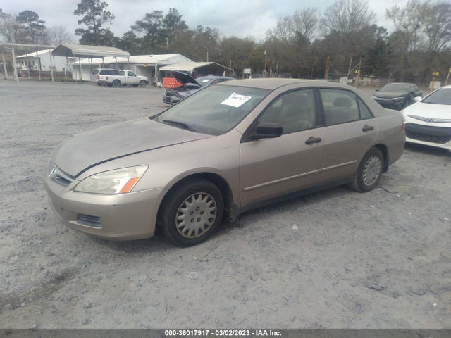 2007 HONDA ACCORD SDN VP VIN: JHMCM56177C008327