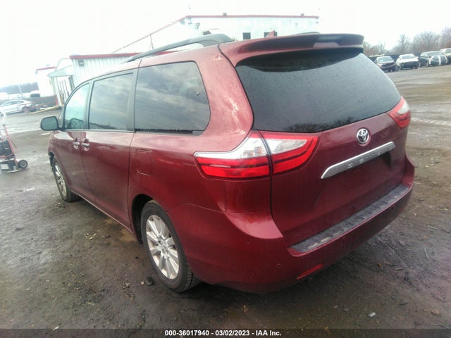 2015 TOYOTA SIENNA XLE/XLE AAS/LTD VIN: 5TDYK3DC2FS545397