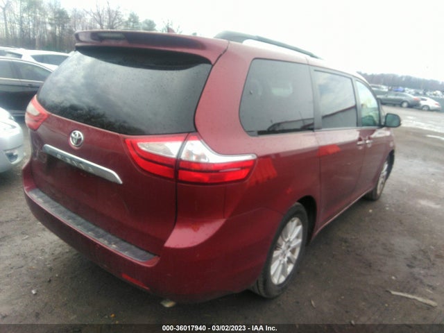 2015 TOYOTA SIENNA XLE/XLE AAS/LTD VIN: 5TDYK3DC2FS545397