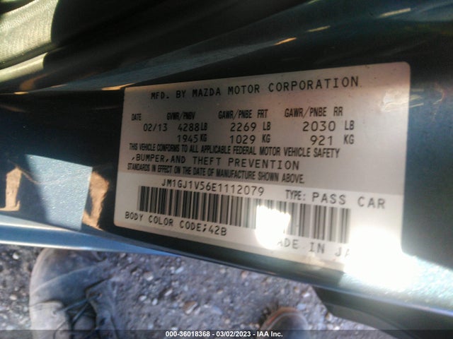 Mazda Mazda6 I Touring 2014 JM1GJ1V56E1112079 Image 10