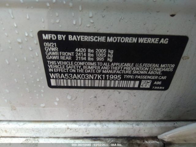 WBA53AK03N7K11995 BMW 2 Series 228i