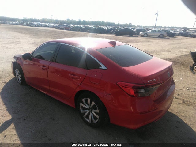 2022 HONDA CIVIC SEDAN LX VIN: 2HGFE2F21NH548481