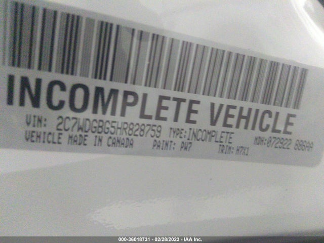 Dodge Grand Caravan Se 2017 2C7WDGBG5HR828759 Image 9