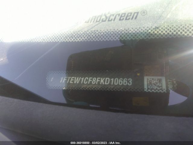 1FTEW1CF8FKD10663 Ford F-150 Xl/lariat