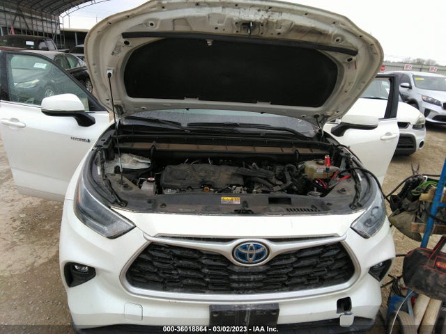 Toyota Highlander Hybrid Xle 2021 5TDGARAH2MS010584 Image 10