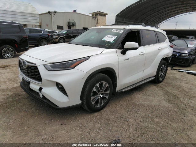 Toyota Highlander Hybrid Xle 2021 5TDGARAH2MS010584 Image 2