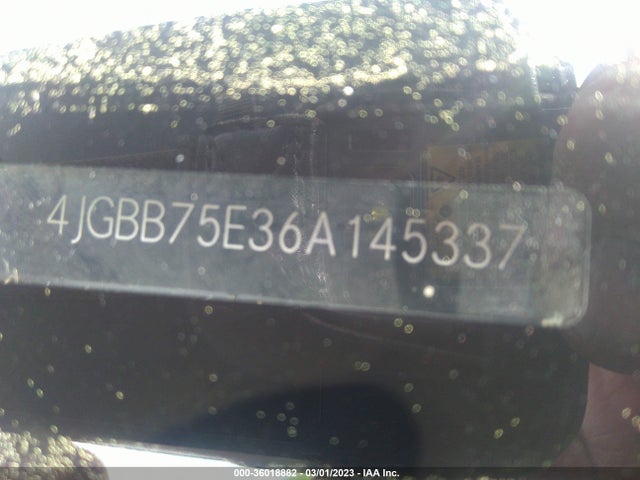 2006 MERCEDES-BENZ M-CLASS 5.0L VIN: 4JGBB75E36A145337