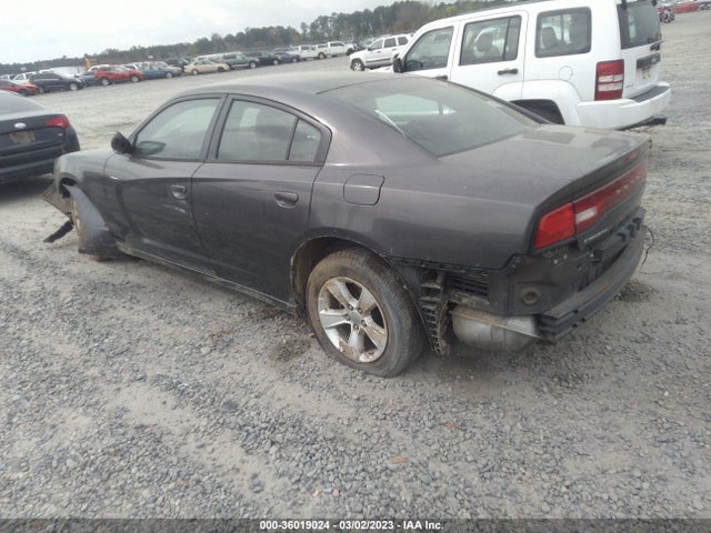 2013 DODGE CHARGER SE VIN: 2C3CDXBG6DH706271