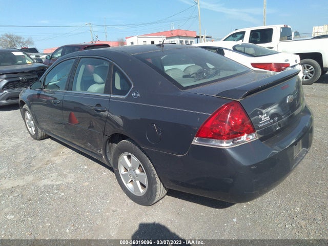 2008 CHEVROLET IMPALA LT VIN: 2G1WT58K581198605