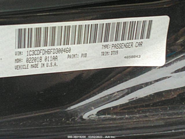 1C3CDFDH6FD300460 Dodge Dart Aero