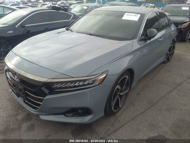 2022 HONDA ACCORD SEDAN SPORT VIN: 1HGCV1F34NA053969