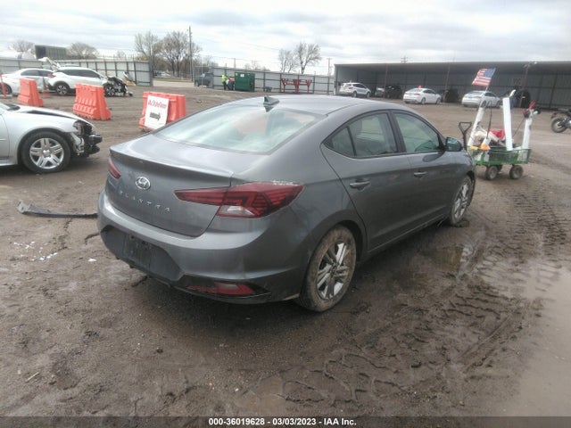 2019 HYUNDAI ELANTRA SEL VIN: 5NPD84LF9KH408536