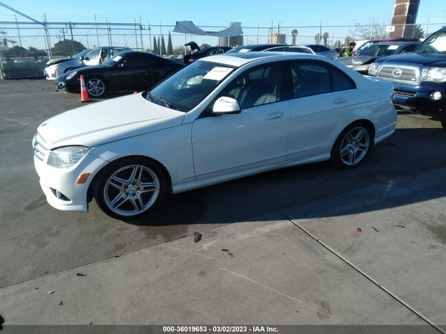 2009 MERCEDES-BENZ C-CLASS 3.5L SPORT VIN: WDDGF56X09R057585