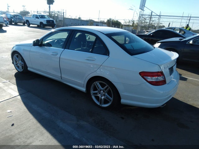 2009 MERCEDES-BENZ C-CLASS 3.5L SPORT VIN: WDDGF56X09R057585