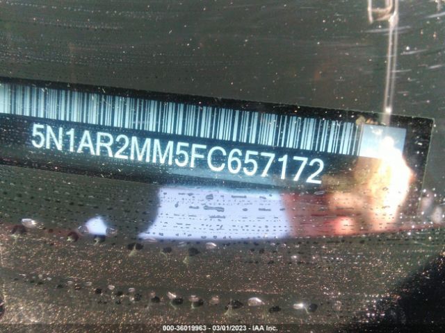 5N1AR2MM5FC657172 Nissan Pathfinder Platinum
