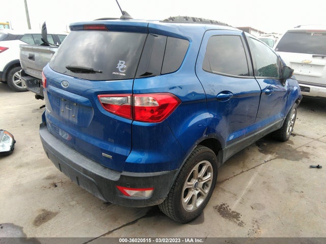 2020 FORD ECOSPORT SE VIN: MAJ3S2GEXLC333822