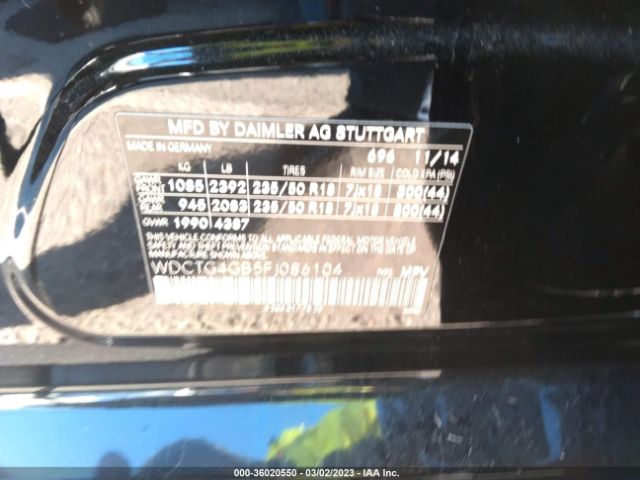 WDCTG4GB5FJ086104 Mercedes-Benz Gla-class Gla 250
