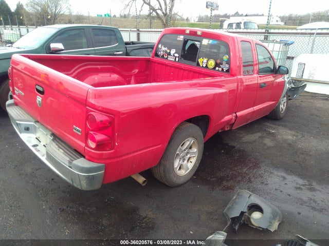 2005 DODGE DAKOTA SLT VIN: 1D7HE42N45S147556