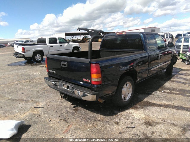 2005 GMC SIERRA 1500 SLE VIN: 1GTEC19T05Z326822