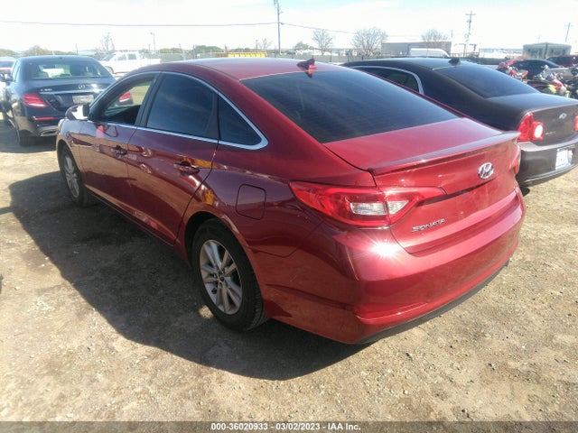 2015 HYUNDAI SONATA 2.4L SE VIN: 5NPE24AF6FH036314