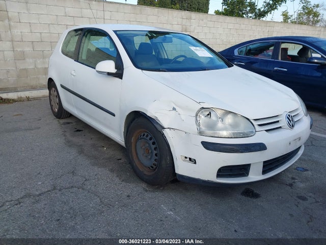 2007 VOLKSWAGEN RABBIT VIN: WVWBR71K87W274934