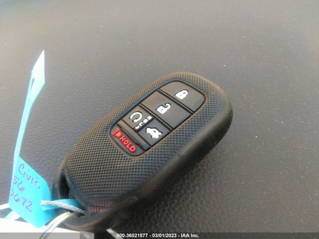 2022 HONDA CIVIC VIN: 2HGFE1F75NH310672