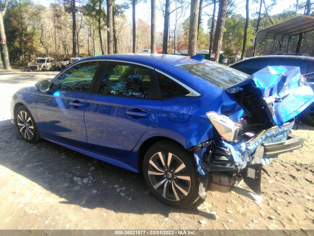 2022 HONDA CIVIC VIN: 2HGFE1F75NH310672