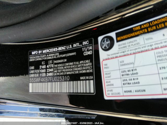 55SWF4KB7FU025310 Mercedes-Benz C 300 Sport 4matic/luxury 4matic/4matic