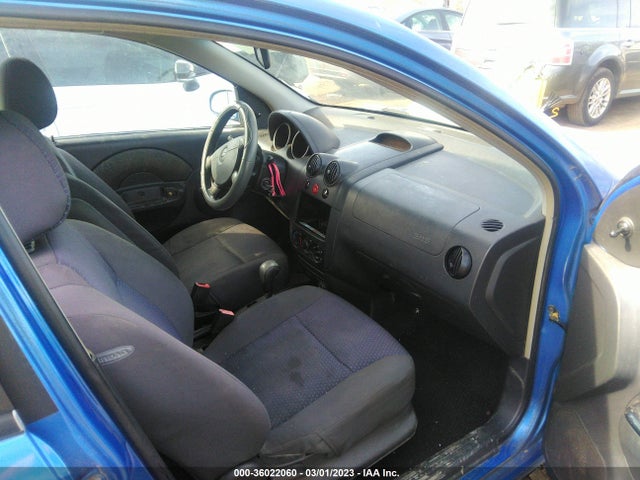 2007 CHEVROLET AVEO LS VIN: KL1TD66607B758037