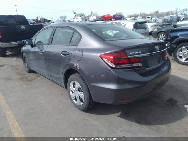 Honda Civic Sedan Lx 2014 19XFB2F54EE210005 Image 4