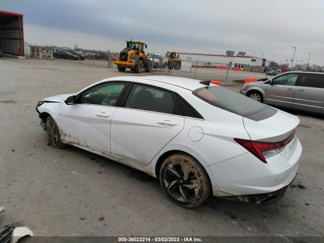 2021 HYUNDAI ELANTRA SEL VIN: 5NPLN4AG0MH016323
