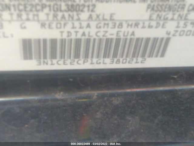 Nissan Versa Note S Plus 2016 3N1CE2CP1GL380212 Image 11