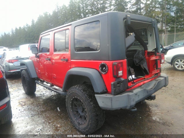 Jeep Wrangler Unlimited X 2009 1J4GA39189L732181 Image 4