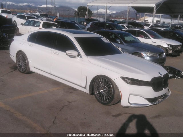 BMW 7 Series 750i Xdrive 2022 IAAI WBA7U2C06NCJ31379