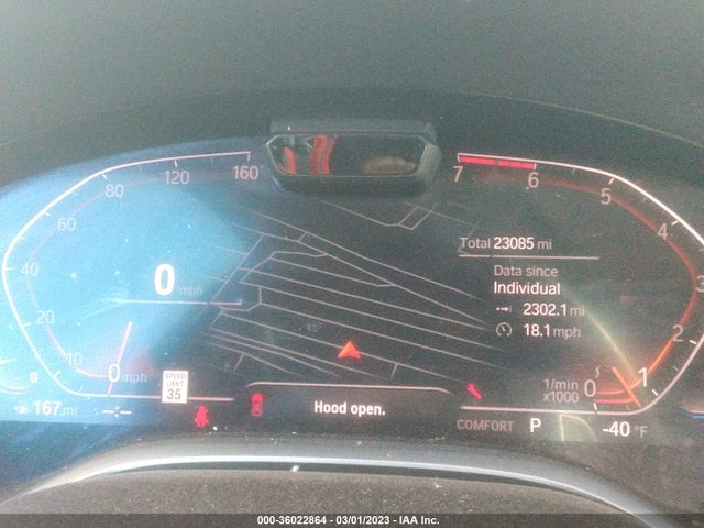 BMW 7 Series 750i Xdrive 2022 аукцион фото